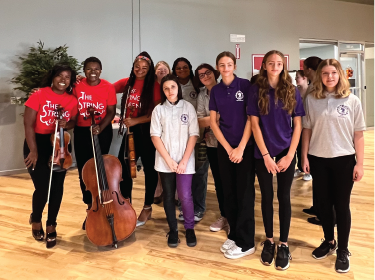 queens and students